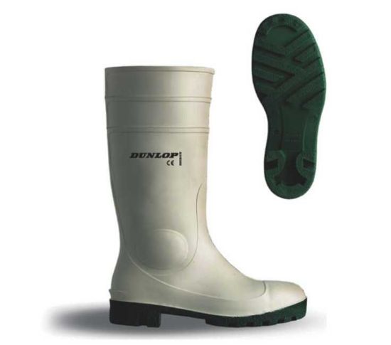 Dunlop Protomaster Safety Wellington, White