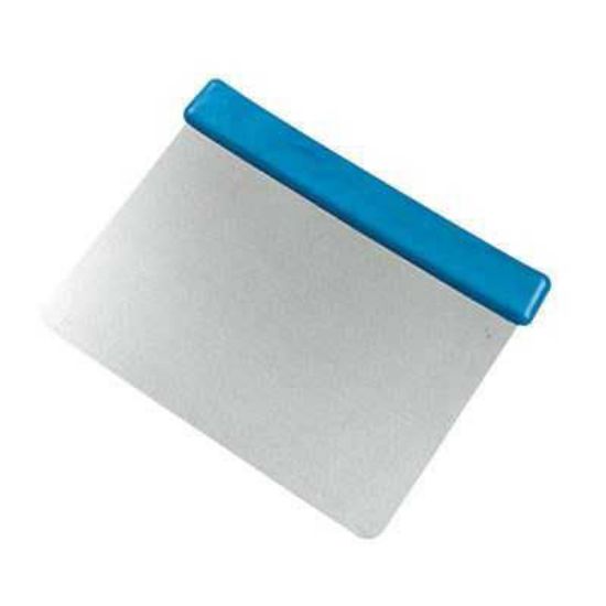 Flexible 125mm Stainless Steel Scraper, Blue	