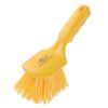 General Purpose Short Handle Brush, Yellow