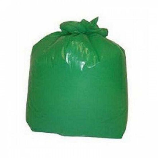 Green Refuse Sacks On a Roll, 26x44, (200 Case)	