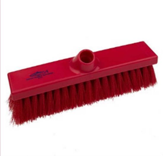 Hillbrush Premier Soft 280mm Sweeping Broom, Red