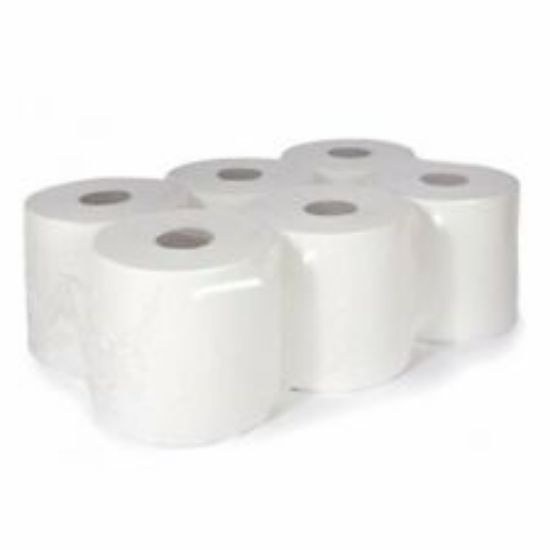 Picture of 2PLY LEONARDO WHITE ROLL 175m X 6, CASE