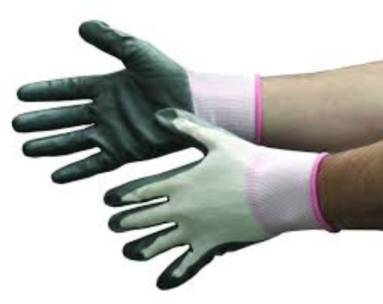 Picture of BODYTECH, NITRILE COATED GLOVE, GREY, PAIR