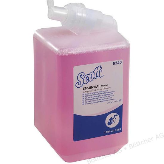 Scott® Essential Everyday Use Foam Hand Soap, Pink, 1ltr x 6