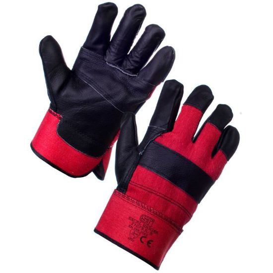 Picture of Supertouch Excel Rigger Glove , Red/Black, Pair