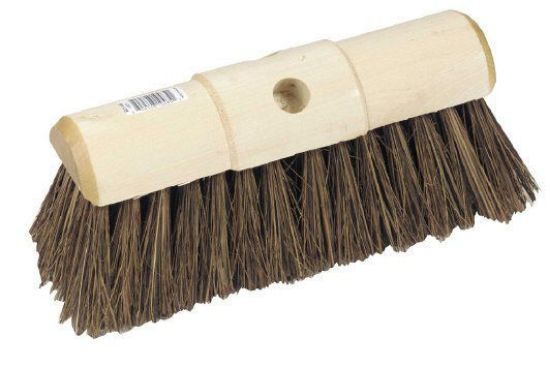 Picture of Stiff Wooden Yard Broom, 330 x 98mm