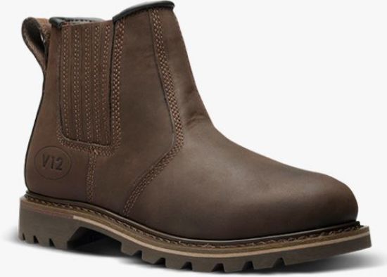 Picture of V12 Rancher Brown Dealer Boot, Non-Safety