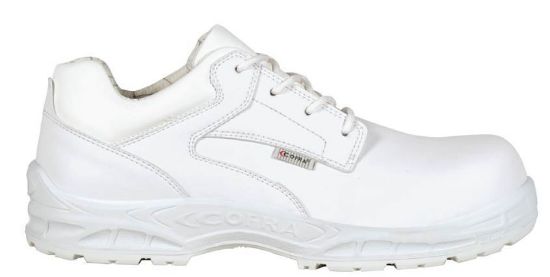 Cofra Stige White Laced Shoe S2 SRC