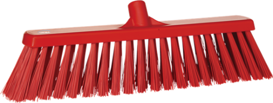 Picture of Vikan Stiff Broom, 530mm, Red