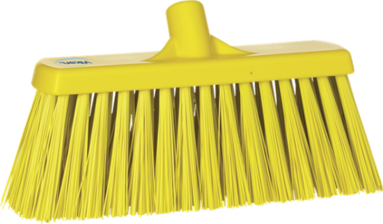 Picture of Vikan Broom, 330mm, Very hard, Yellow