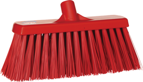 Picture of Vikan Broom, 330mm, Very hard, Red