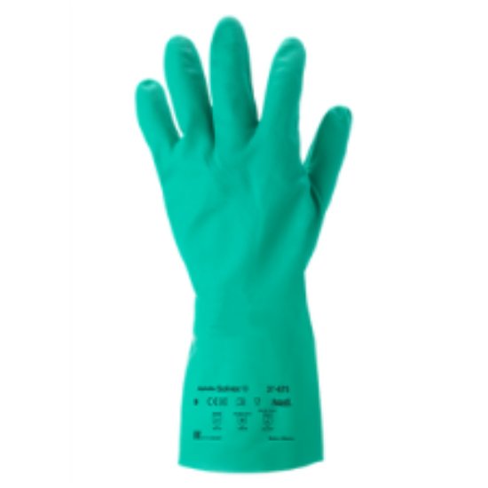 Picture of Ansell AlphaTec® Solvex® 37-675 Green Glove