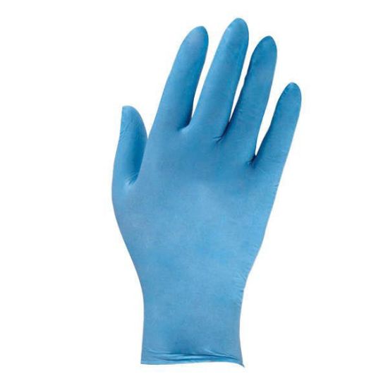 Picture of Bodytech Hybrid Powder Free Gloves, Blue, 1000/Case