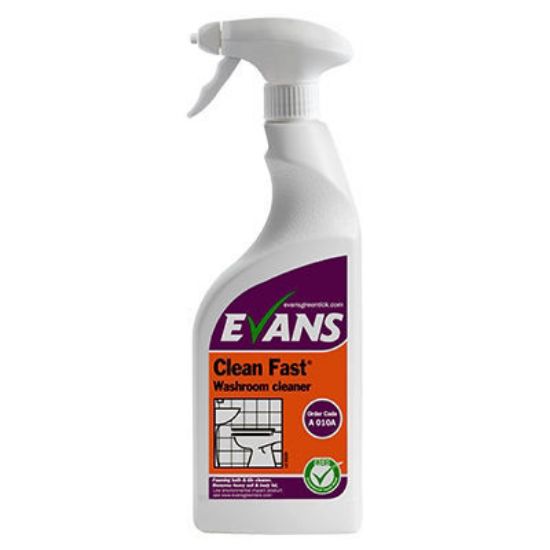 Evans Clean Fast Washroom Cleaner, 750ml