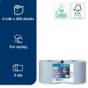 Tork Industrial Heavy Duty Wiping Paper Blue W1/2