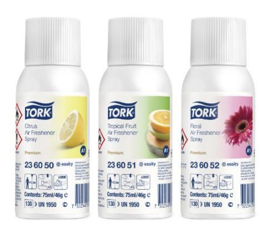 Picture of Tork Mixed Pack Air Freshener Spray, Case