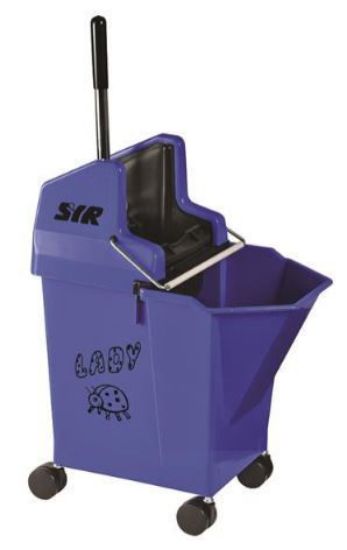 SYR Mop Bucket with Wringer, mop bucket, mob bucket on wheels,