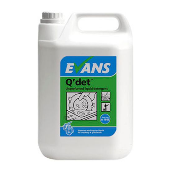 Evans Q'det™, 20% Unperfumed Washing Up Liquid