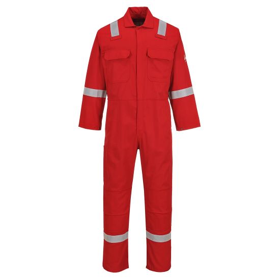 Picture of Bizweld Flame Retardant Coverall Red, Size 3XL