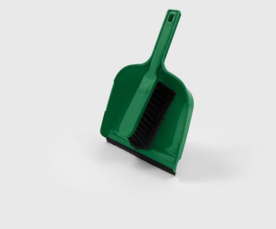 330 X 203MM DUSTPAN WITH SOFT BANISTER BRUSH