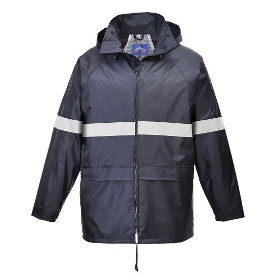 Picture of Portwest Iona Rain Jacket, Navy