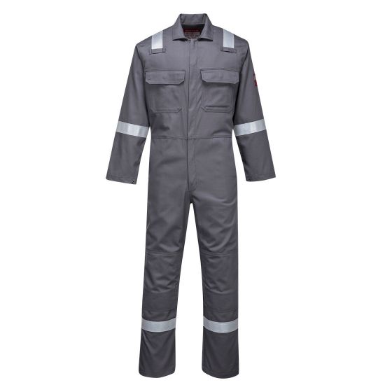 Picture of Bizweld Iona Flame Retardant Coverall, Grey