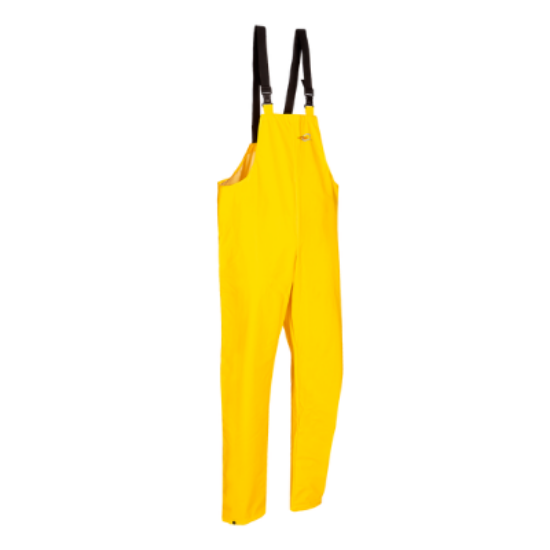 Bandung Bib & Brace Trouser, Yellow, Flexothane Essential