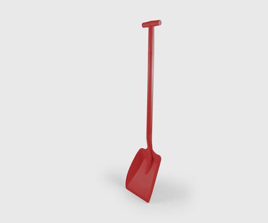 Picture of Plastic Shovel 32 x 26cm Blade, T Grip, Red