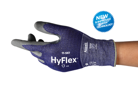 Ansell HyFlex® 11-561 Nitrile Coated Cut Resistant 'C' Glove