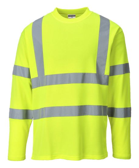 Portwest, Portwest S278 - Hi-Vis Long Sleeved T-Shirt