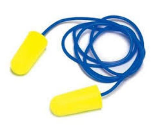 3M EAR Soft Yellow Neons Corded Ear Plugs ES-01-005 (200 Pairs) - SNR 36dB