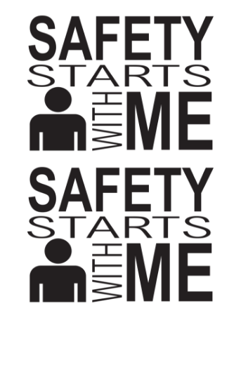 Picture of Agrial Safety Starts with me logo on LB