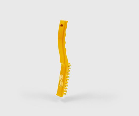 Picture of Hillbrush Professional 225mm Stiff Detail Brush, Yellow