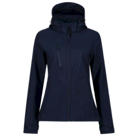 Venturer, Women's Venturer 3-layer Printable Hooded Softshell Jacket - Navy