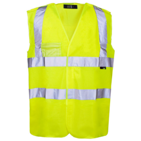 Hi Vis Yellow Pull Apart Vest, Hi Vis Yellow Vest, Hivis Vest,  Pull Apart Vest, yellow vest, hivis vest, supertouch 3684