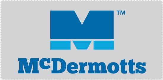 Picture of 'MCDERMOTTS' LOGO, 210MM X 103MM, CATEGORY E, EACH