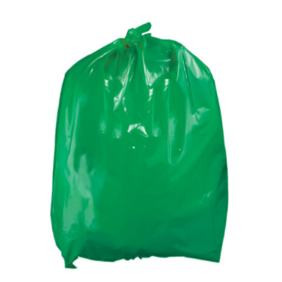 Green Refuse Sacks, 18x29x39, (200 Case)