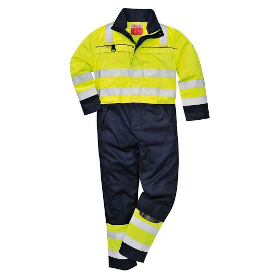 Portwest, Portwest FR60, Hi-Vis Multi-Norm Coverall, FR60 Coverall, Hivis coverall
