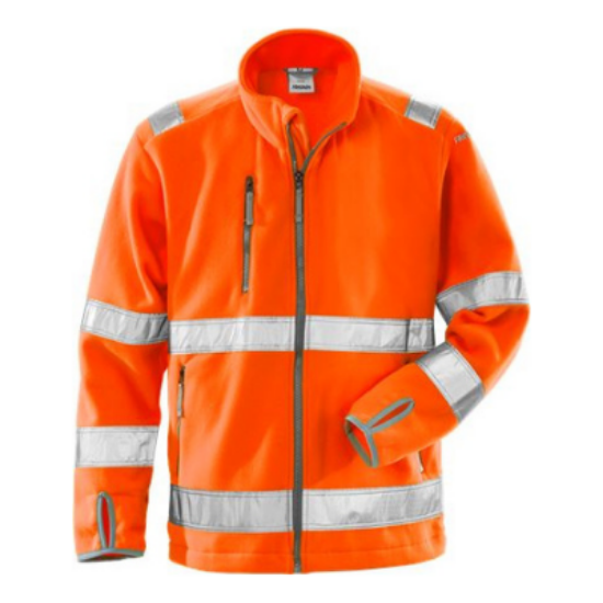 HIGH VIS FLEECE JACKET CLASS 3 4400 FE, fristads, fristads fleece, 114087-230