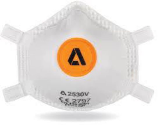 Alpha Solway 2530V Valved FFP3 Dust Mask