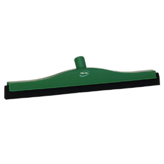 77532 Floor squeegee w/Replacement Cassette, 19.7", Green