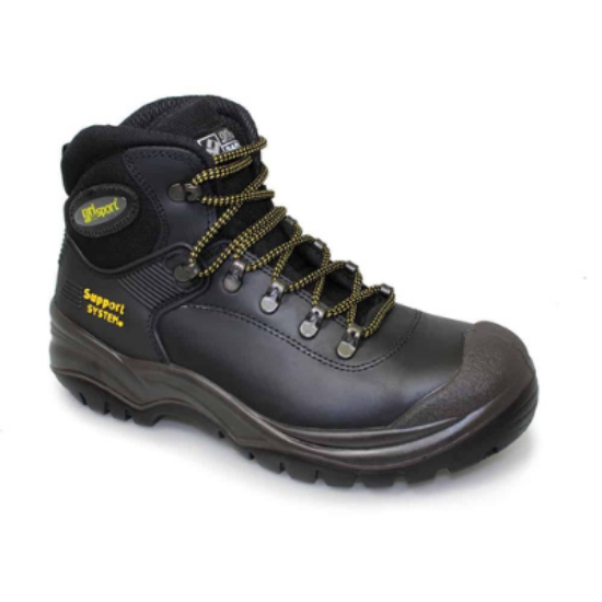 Fjord Tien Wolk PJD Safety Supplies. Grisport Contractor Safety Boot, Black