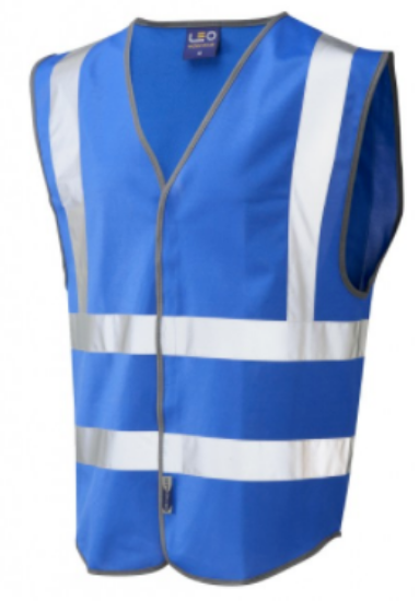 Picture of Pilton Hivis Vest, Royal Blue