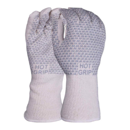 Picture of Hot Grip Terry Glove With Nitrile Grip, Size  9/L