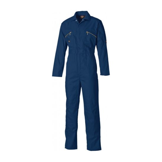 Picture of Dickies Redhawk Zip Coverall, Navy, Size 58