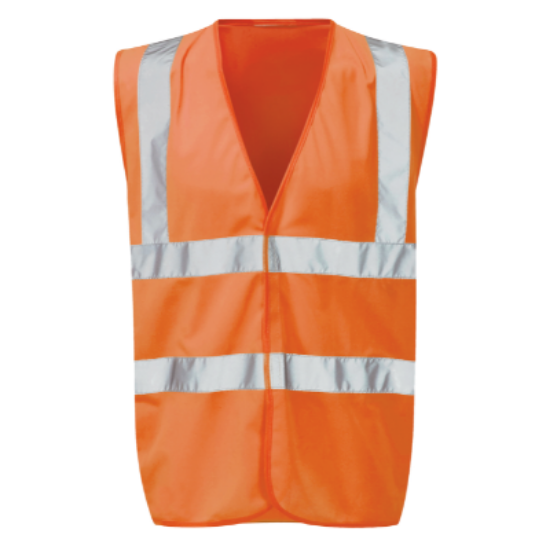 Orbit Immortal Hivis Vest, Orange