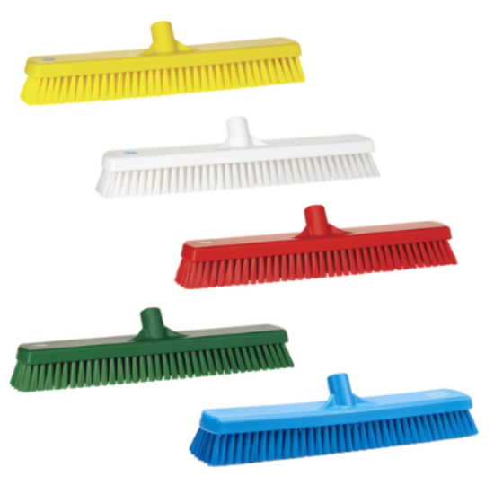 Picture of Vikan 470mm Wall/Floor Washing Brush, Stiff, Variety of Colours
