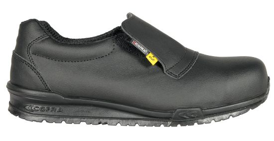 Picture of COFRA PUBLIUS BLACK SLIP ON SHOE, SIZE: 9