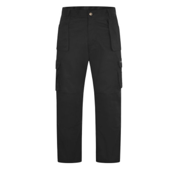 Picture of Uneek Super Pro Trouser, Black, Size 28R