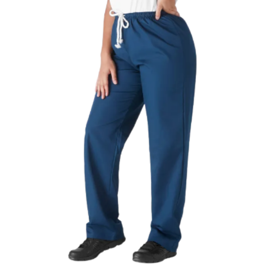 Unisex Lightweight Scrub Trousers, Navy